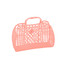 Sun Jellies Small Retro Basket in peach