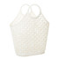 Sun Jellies Atomic Tote in cream flat lay