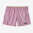 The Patagonia Girls' Baggies 4" Shorts in Milkweed Mauve The Patagonia Girls' Baggies 4" Shorts in Milkweed Mauve