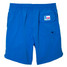 TYLER'S Men's Solid Volley Shorts in Black, angled view