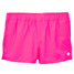 TYLER'S Women's Solid Volley Shorts in navy blue, angled view