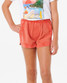 Rip Curl Girls' Classic 3" Surf Shorts in Cayenne front view