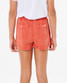 Rip Curl Girls' Classic 3" Surf Shorts in Cayenne back view