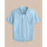 The Southern Tide Boys' Intercoastal Forget A-Boat It Short Sleeve Sport Shirt in Clearwater Blue The Southern Tide Boys' Intercoastal Forget A-Boat It Short Sleeve Sport Shirt in Clearwater Blue