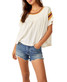 Free People Women's We The Free MVP Top in vintage white colorway