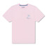 Chubbies Men's Do Not Disturb T-Shirt in light pastel pink colorway