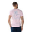Chubbies Men's Do Not Disturb T-Christmas in light pastel pink colorway