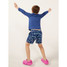 The Chubbies Toddlers' Classic Swim Trunks in the Navy Alligator Palms Colorway