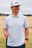 Burlebo Men's Performance Polo in Hole in One