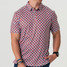 Burlebo Men's Performance Polo in Texas Flags
