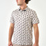 Burlebo Men's Performance Polo in Ducks and Dogs model view