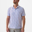 Burlebo Men's Performance Polo in Old Glory front view