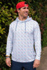 Burlebo Men's Performance Hoodie Great Outdoors Colorway back