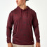 Burlebo Men's Performance Hoodie Texas Maroon Camo front