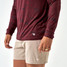 Burlebo Men's Performance Hoodie in Texas Maroon Camo