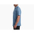 The Kuhl Men's Persuadr Short Sleeve Shirt in the Blue Jay Colorway
