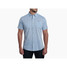The Kuhl Men's Karib Stripe Button Up Shirt in the Horizon Blue Colorway The Kuhl Men's Karib Stripe Button Up Shirt in the Horizon Blue Colorway