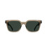 The Raen West Sunglasses in the Ghost and Green Polarized Colorway