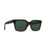 The Raen West Sunglasses in the Kola Tortoise and Green Polarized Colorway