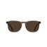 The Raen Wiley Sunglasses in the Ghost and Vibrant Brown Polarized Colorway