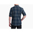 The Kuhl Men's Response Lite Long Sleeve Button Up Shirt in the Blue Mirage Colorway