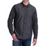 The Kuhl Men's Airspeed Long Sleeve Button Up Shirt in the Carbon Colorway