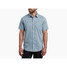 The Kuhl Men's Stealth Short Sleeve Button Up in the Blue Mist Colorway