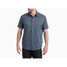 The Kuhl Men's Stealth Short Sleeve Button Up in the Open Seas Colorway