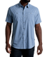 The Kuhl Men's Stealth Short Sleeve Button Up in Shoreline Blue