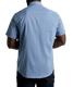 KUHL Men's Stealth Short Sleeve Shirt Shoreline Blue back
