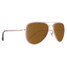 Blenders Classic Mo Sunglasses in Rose Gold/ Amber colorway