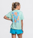 Southern Shirt Women's Bloom and Grow T-Shirt in beach glass colorway