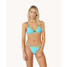 PQ Swim Ferrarini Crochet Bikini Bottoms Pacific Blue back view
