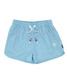 Feather 4 Arrow Girls' Daisy Chambray Shorts in faded indigo colorway