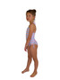 Decrease Quantity of Girls' Seaside One Piece Swimsuit in crystal blue colorway