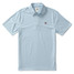 The Duck Head Men's Hayes Performance Logo Polo in Sky Blue