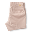 The Duck Head Men's 5 inch Gold School Chino Shorts in Washed Pink