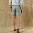 Duck Head Men's Harbor Performance Short Quarry Grey front view