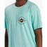 Billabong Men's Rotor Diamond Short Sleeve T-Shirt in Minty colorway