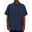 Billabong Men's All Day Religion Short Sleeve Woven shirt Towels in Navy colorway