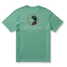 The Duck Head Men's Short Sleeve Logo Tee in Aspen Green Heather