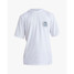 Billabong Boys' Rotor Loose Fit Short Sleeve Surf Tee in White colorway