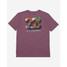 Boys Bbtv Short Sleeve T-Shirt in Plum colorway