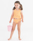 Ruffle Butts Toddler Girls' Orange You Sweetest Reversible Swim Set