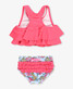 Ruffle Butts Toddler Girls' Cheerful Blossoms Flounce Swim Set