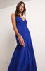 Z Supply Women's Lisbon Maxi Dress in palace blue colorway