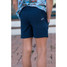 The Burlebo Boys' Everyday Performance Shorts in Deep Water Navy with Mayan Pockets The Burlebo Boys' Everyday Performance Shorts in Deep Water Navy with Mayan Pockets