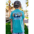 The Burlebo Boys' See You On The Water Tee in Chalky Mint