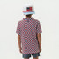 Burlebo Boys' Performance Polo Texas Flags Pattern back