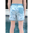 Burlebo Boys' Swim Trunks Seaside Camo front view